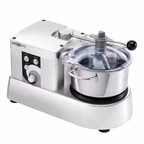 Ipari kutter - 3,3 liter - 350 W - 220 V - 600-2800 1/perc