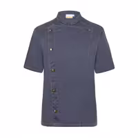 KARLOWSKY | Chef jakna kratkih rukava u denim stilu – Vintage crna – Veličina: 56