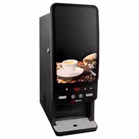 Hot Drinks Vending Machine - 2 Powder Containers - 1.8 kW - Digital - Black