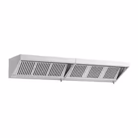Profesionalna zidna napa - 2800 mm - filter i rasvjeta