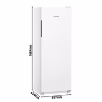 LIEBHERR | Szafa chłodnicza eventowa PERFORMANCE – 327 L – od +2 do +9 °C – z wnętrzem z tworzywa sztucznego i 1 drzwiami – biała