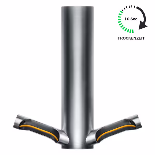 DYSON | AIRBLADE 9kJ - Sušilo za ruke sa senzorom & HEPA filterom - Brušeni nehrđajući čelik