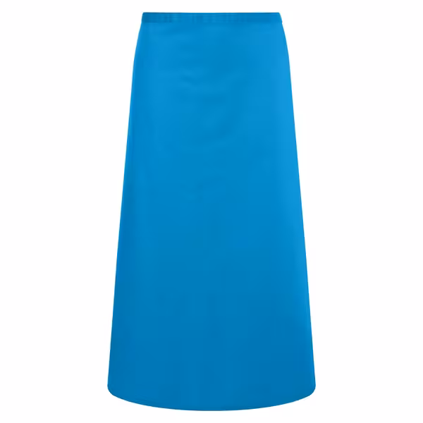 KARLOWSKY | Basic Bistro Waist Apron – Turquoise - 100×75 cm - 65% Polyester / 35% Cotton