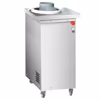Konični zaokruživač tijesta - za tijesto za pizzu i kruh - 370 W - Raspon težine: ~50–800 g - 500x650 mm - max. 340 kom/h