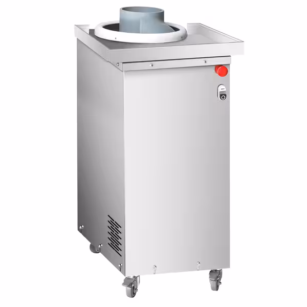 Konični zaokruživač tijesta - za tijesto za pizzu i kruh - 370 W - Raspon težine: ~50–800 g - 500x650 mm - max. 340 kom/h