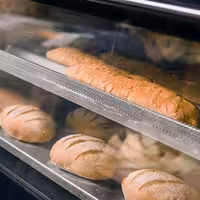 Baguette Tray - Aluminium - EN 600x400 - non-stick - with 5 moulds