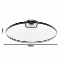 WMF | FUSIONTEC MINERAL - غطاء ووك زجاجي - Ø 360mm