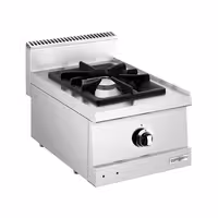 Fogón a gas de sobremesa - 6,5kW - 1 fuegos
