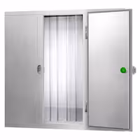 Cameră frigorifică de congelare din oțel inoxidabil - 2100x2100 mm - 6,12 m³