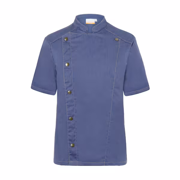 KARLOWSKY | Chef jakna kratkih rukava u denim stilu – Vintage plava – Veličina: 46