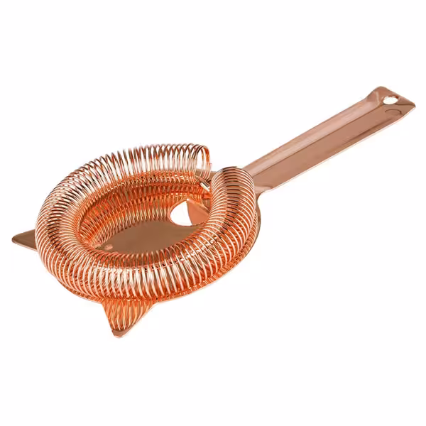 (6 adet) Kokteyl Süzgeci - Hawthorne Tipi - Paslanmaz Çelik - Ø90mm