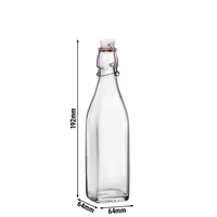 (12 adet) Cam Şişe Bormioli Rocco - 250ml