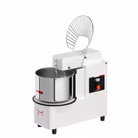 Spiralna miješalica za tijesto - 33 l / 25 kg - 1 brzina - podizna glava i uklonjiva posuda - s mehaničkim timerom - 400 V