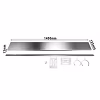 Inox postolje - 1400x125x13 mm - kompatibilno sa serijom ASK, ADK, GSK, SSK, SSR, SSIE, WDR i WSR