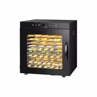 Toidukuivati - 10 restiga - roostevabast terasest - 800 W