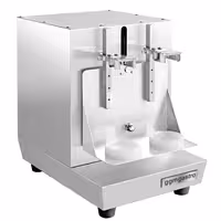Milkshake & Bubble Tea Mixer - double - 40W - 240rpm - Stainless steel