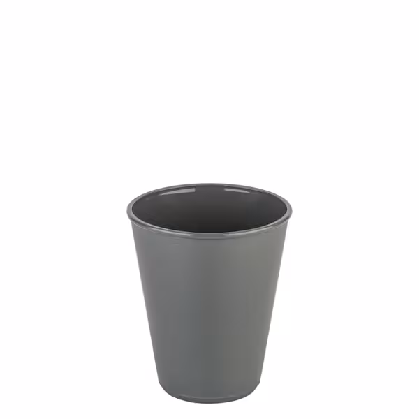 (24 pcs) Polycarbonate Cup (reusable) - 300ml - Grey