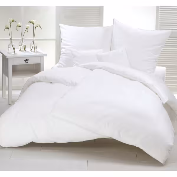(10 unid) Capa de edredão jacquard Linz - 140x210cm - Branco