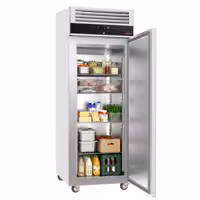 Szafa chłodnicza ECO – stal nierdzewna – 600 L – z 1 drzwiami