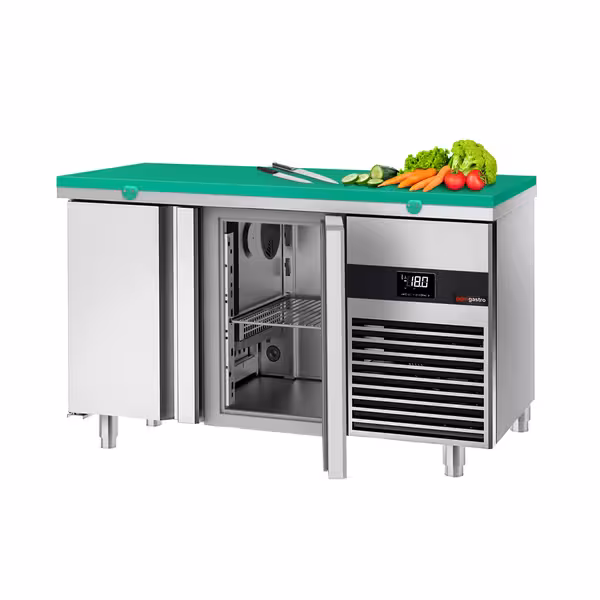 Sügavkülmlett PREMIUM - 1400x700 mm - 281 l - ventileeritud jahutus - koos 2 uksega