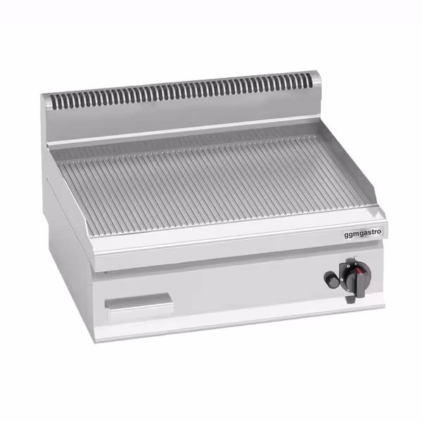 Plită de gătit pe gaz – 8 kW – cu caneluri