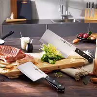 TWIN | GOURMET - cuțit bucătarului chinez- lamă: 180mm