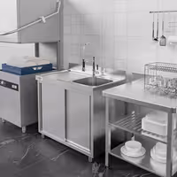 Sudoper s ormarićem ECO - inox - 1200 x 600 mm - s 1 koritom - korito desno