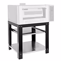 Base Stand - for Pizza Oven - 1210x1165x850mm - Black - for GPOE930DN