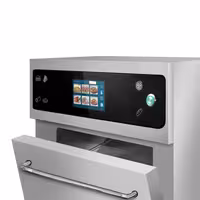 Commercial High Speed Oven - Touchscreen - 3.5kW - Stainless Steel - Ventless - incl. Pizza Tray, Mesh Basket, Non-stick Baking Tray | 80% Faster Cooking