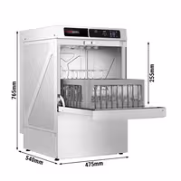 Magni tal-platti – touch – 3.30 kW – b'pompi tad-detergent, tal-aġent għar-risciq u tal-iskart
