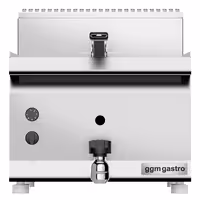Plinski friteza – 8 litara – 6 kW – s odvodnim slavinom