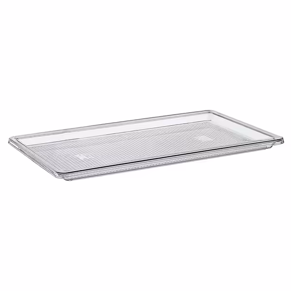 GN 1/2 Gastronorm Tray - Polycarbonate - 325x265mm - Height: 20mm - Transparent