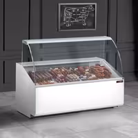 Serve Over Counter - 1568x979mm - front panel white - capacity 324 litres