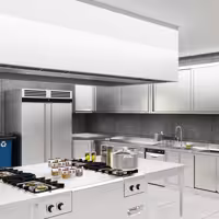 Szafa chłodnicza ECO – stal nierdzewna – 1200 L – z 2 drzwiami