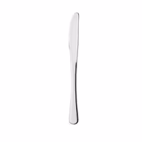 (12 pcs) Table knife - Mila - 18/10 stainless steel - 221mm - Mirror