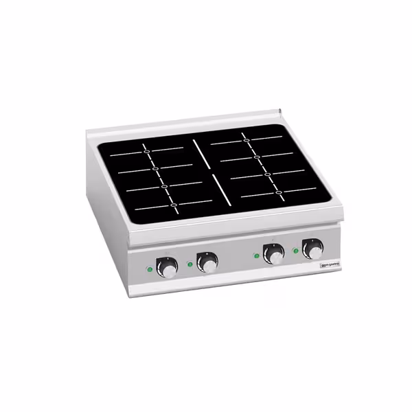 Indukciós tűzhely - 28 kW - 4 zónás