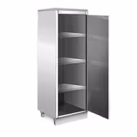 Inox postolje - inox - 1600x125x13 mm - kompatibilno sa serijama ASK, ADK, GSK, SSK (ladičar), SSR, SSIE, WDR i WSR