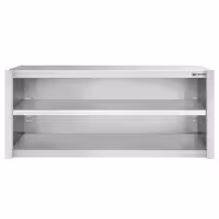 خزانة حائط ستانلس ستيل PREMIUM - 1800x400mm - ارتفاع 650 mm