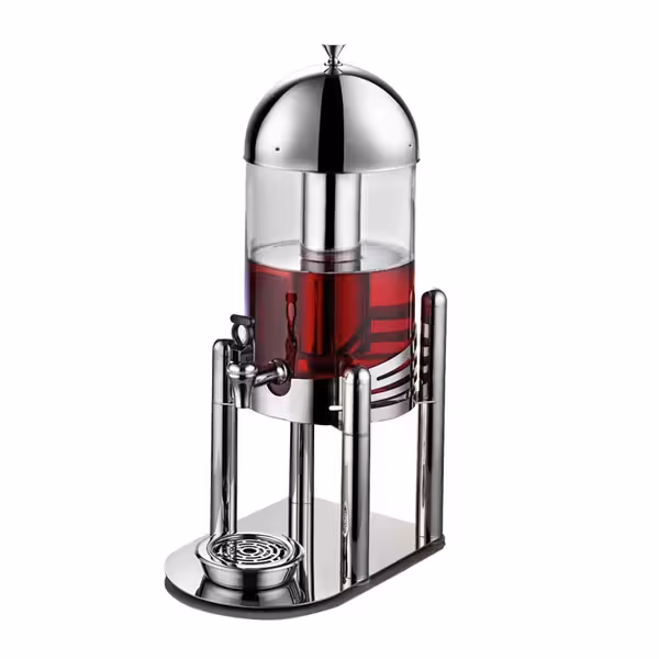 Süt ve Meyve Suyu Dispenseri - 7L - Krom