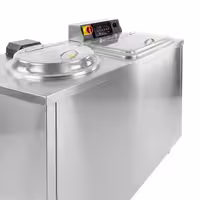 Myjka do warzyw – stal nierdzewna – wydajność mycia: maks. 120 kg/h – 1,9 kW – 380 V – automatyczna – z suszarką