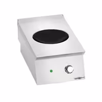 Wok de indução - 3,5kW - 1 zona(s) de cozedura - Ø 300mm