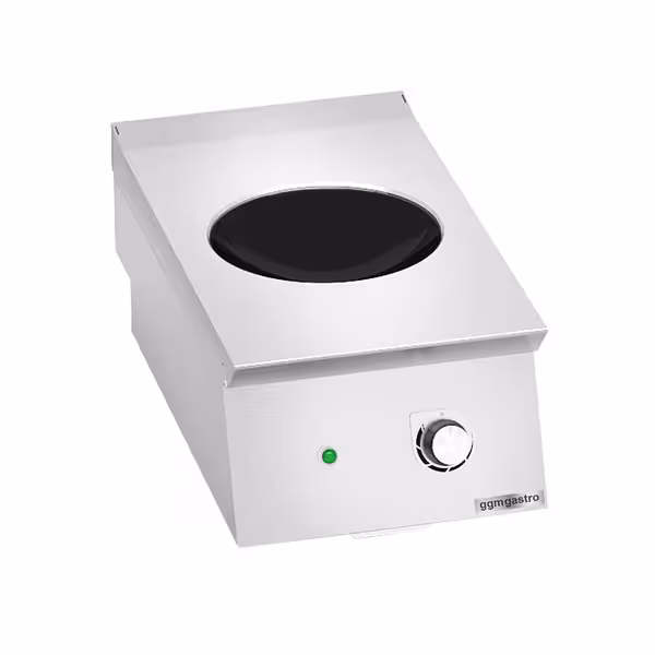 Indukciós wok - 3,5 kW - 1 zónás - Ø 300 mm