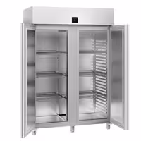 LIEBHERR | Szafa mroźnicza PERFORMANCE – stal nierdzewna – GN 2/1 – 1360 L – od -26 do -9 °C – z wnętrzem ze stali nierdzewnej – z 2 drzwiami