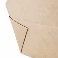(300 pcs) Food Lidding Tray Cardboard - 1200ml - Brown