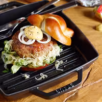 STAUB | GRILLPANNOR - Grillpanna - 230x230mm - Gjutjärn - Svart