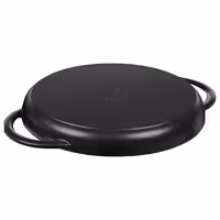 STAUB | Pure Grill Round Cast Iron Grill Pan – Ø23 cm - Black