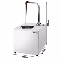 Commercial Chocolate Dispenser - 5kg - 0.95kW - with 1 tap