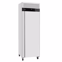 RST-kylmäkaappi ECO - GN 1/1 - 680 mm - 600 l - +0…+8 °C - mitat 1 ovi - digitaalinen termostaatti, automaattinen sulatus, R290, lukittava, 4 pyörää