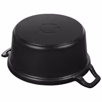 STAUB | Mini Cast Iron Cocotte – Ø 12 cm - Black - Induction, Grill & Oven