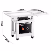 Commercial Chocolate Vibrating Table – 30W - Max 30kg Load - Stainless Steel - 230V